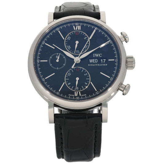 IWC Portofino Chronograph IW391008 42mm Stainless Steel Watch