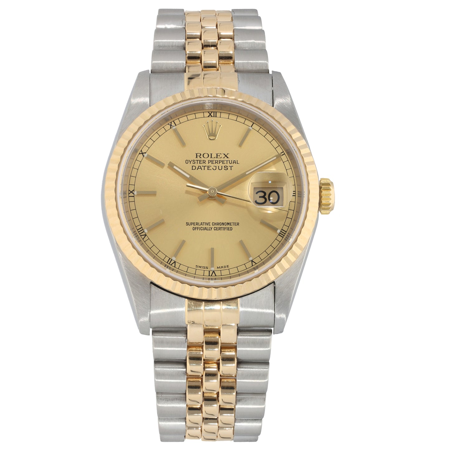 Rolex Datejust 16233 36mm Bi-Colour Watch