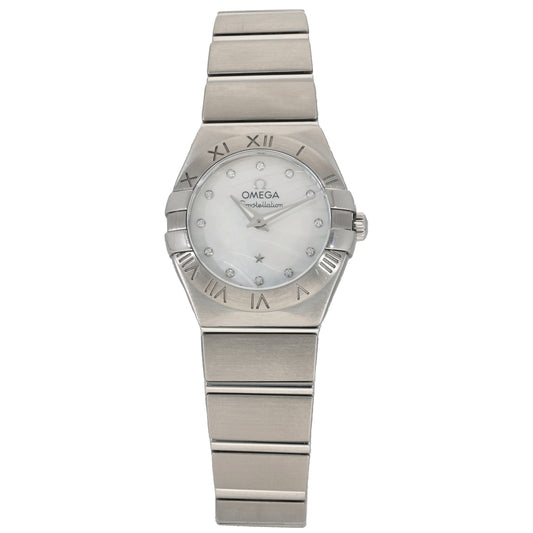 Omega Constellation  123.10.24.60.55.003 24mm Stainless Steel Watch