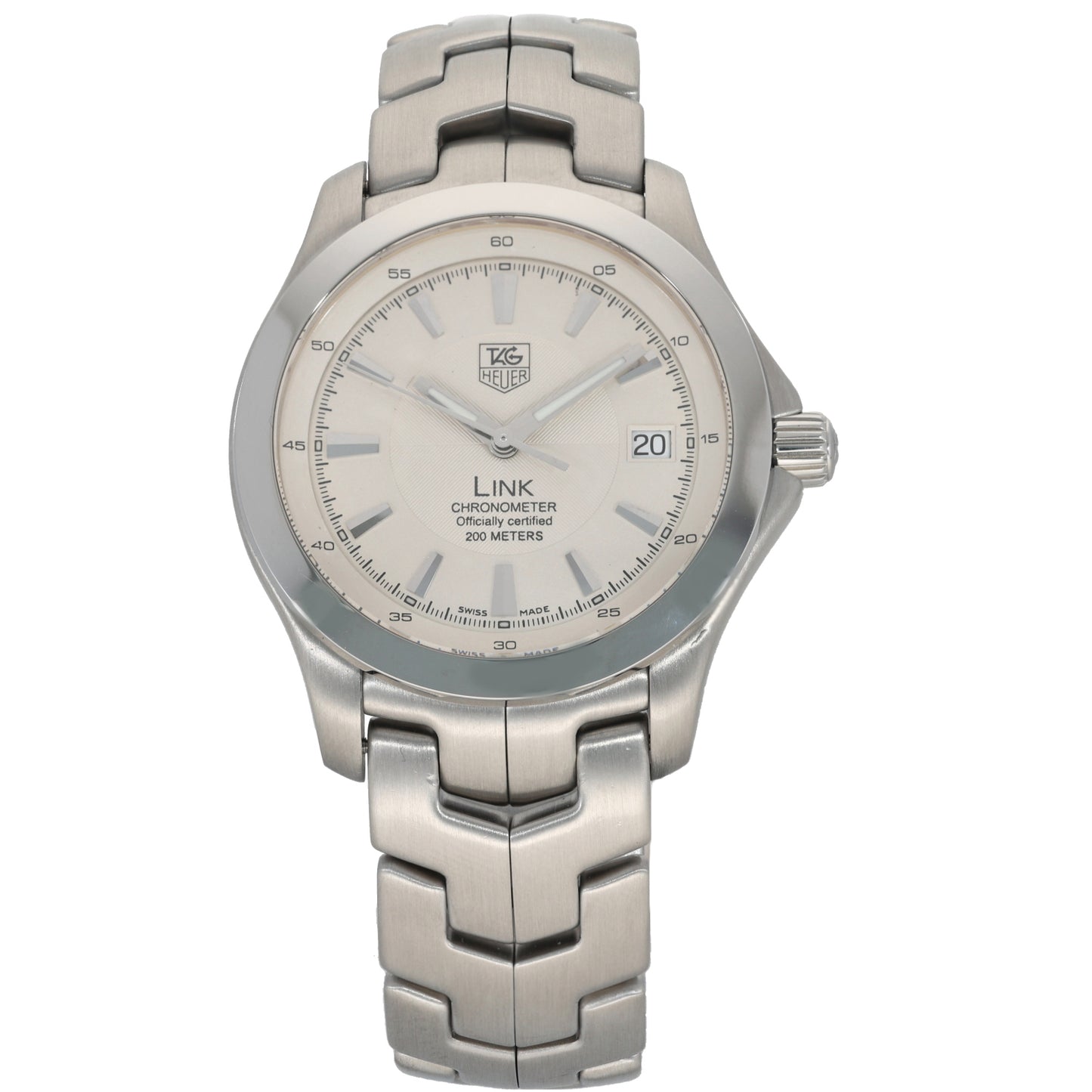 Tag Heuer Link WJF5111 39mm Stainless Steel Watch