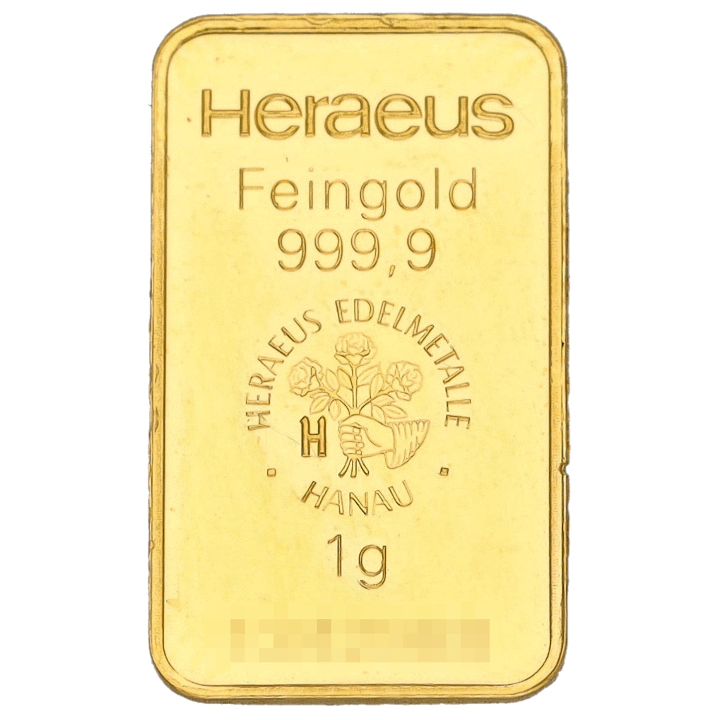 24ct 1g Gold Bar