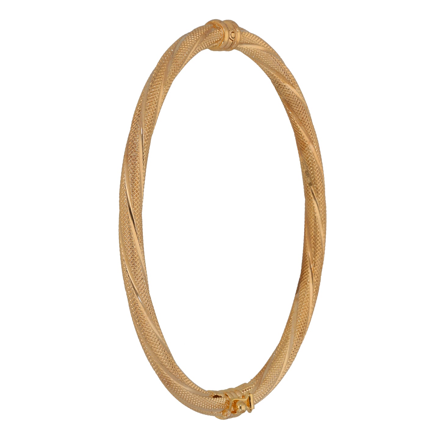 9ct Gold Hinged/Clasp Bangle