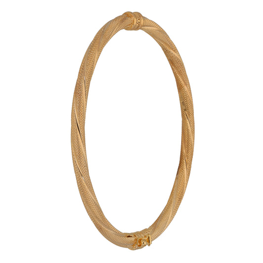 9ct Gold Hinged/Clasp Bangle