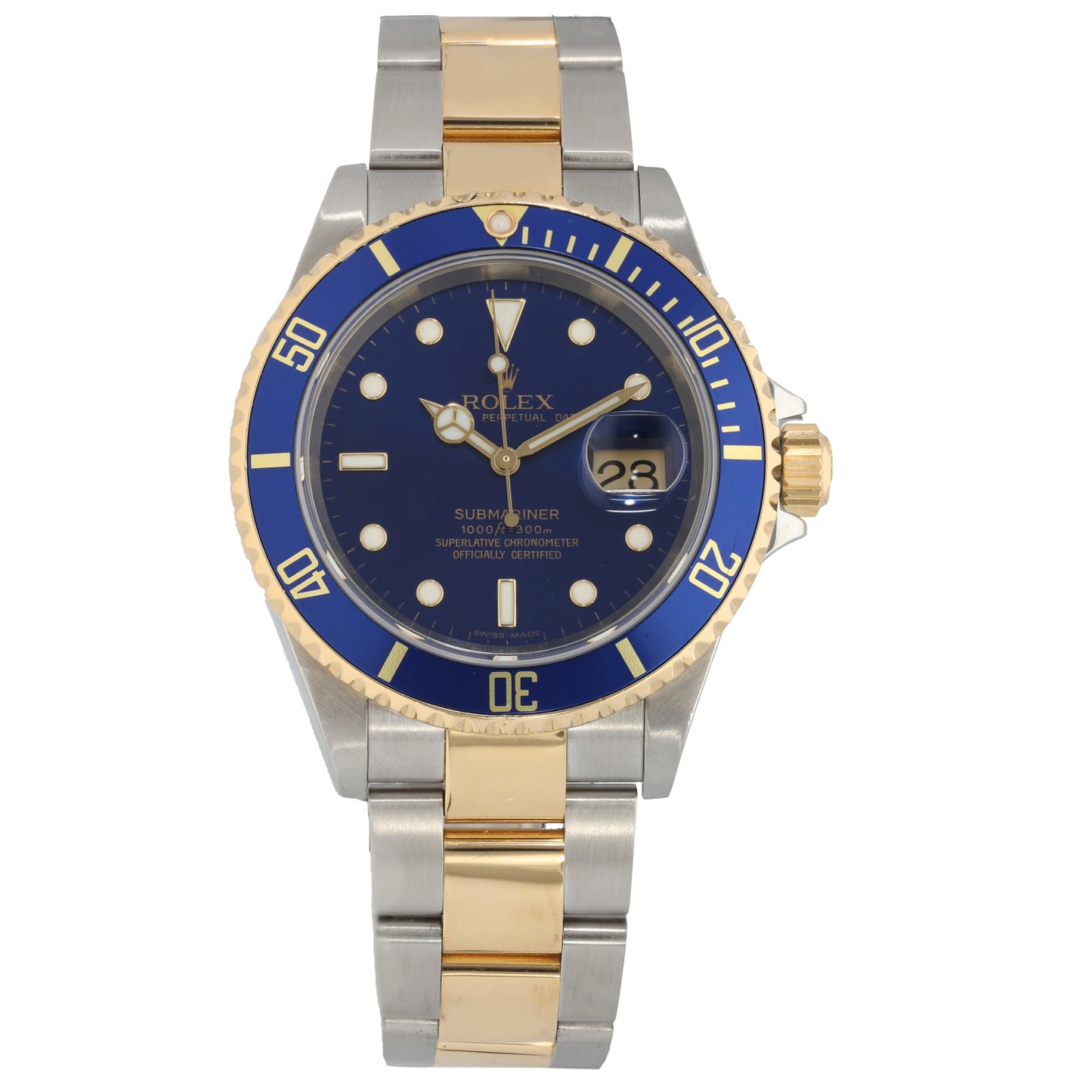 Rolex Submariner 16613T 40mm Bi-Colour Watch