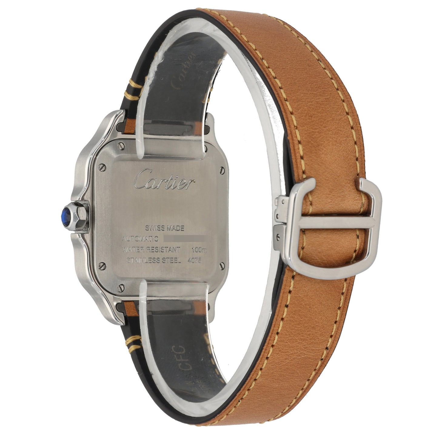 Cartier Santos De Cartier WSSA0029 35mm Stainless Steel Watch