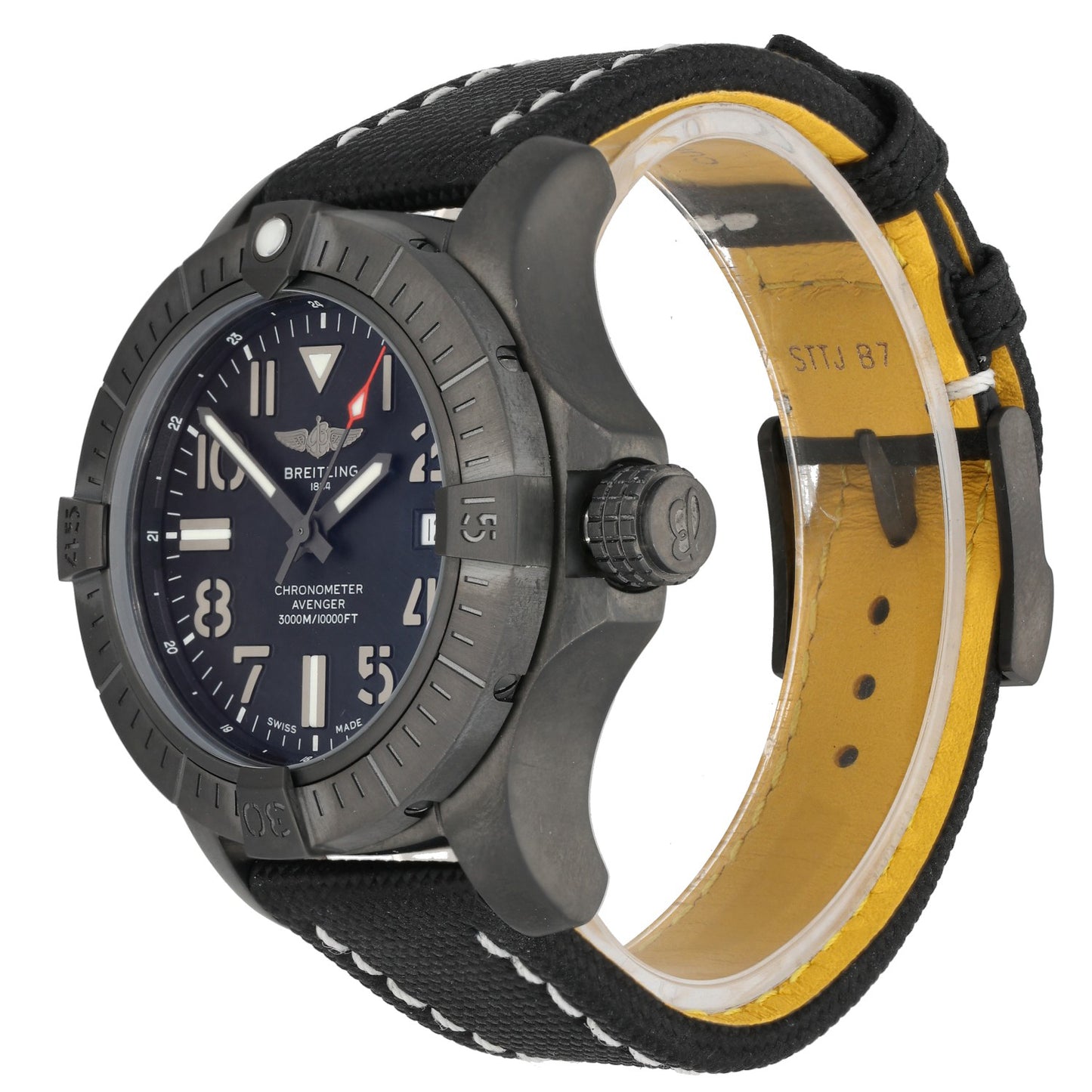Breitling Avenger Seawolf Night Mission V17319 45mm Titanium Watch
