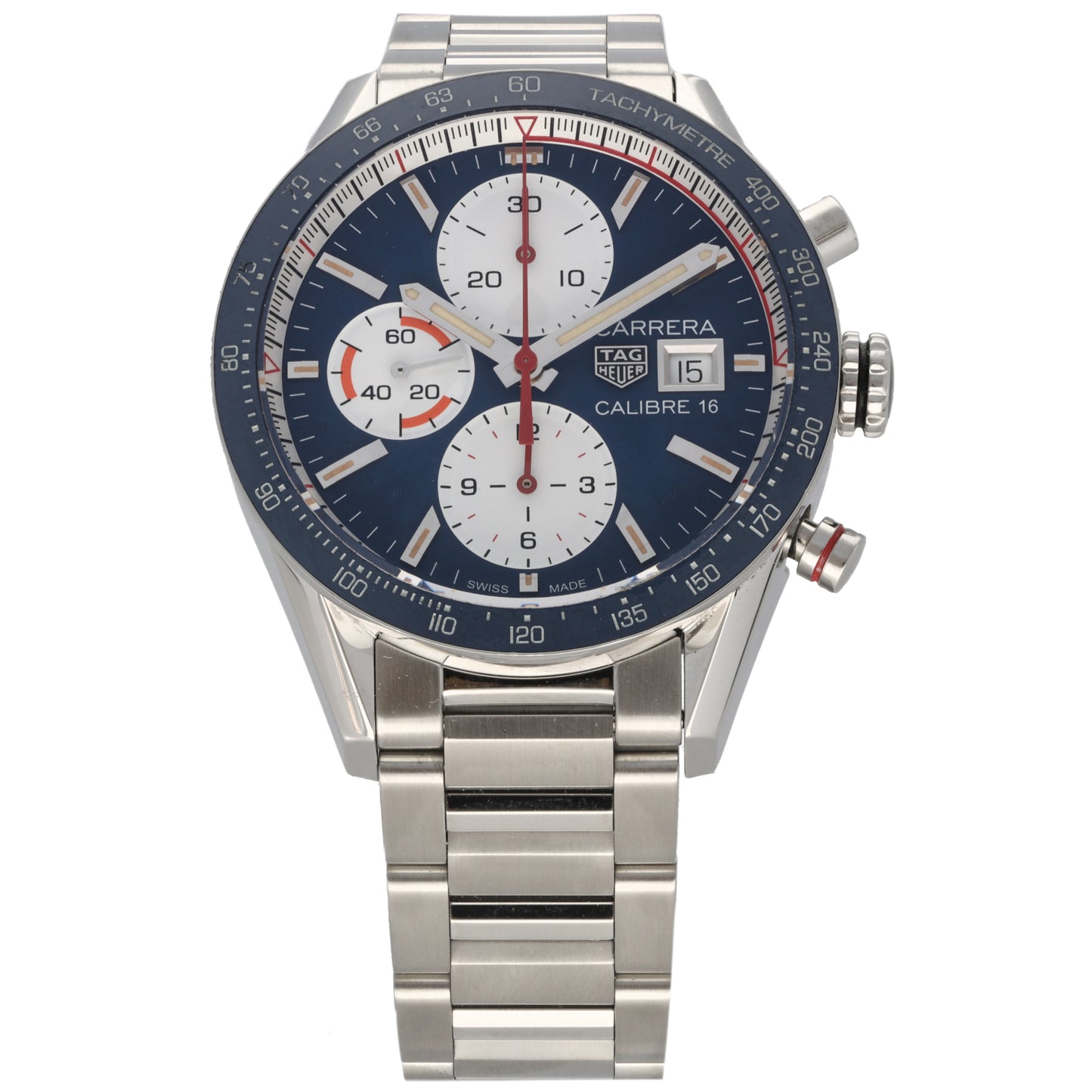 Tag Heuer Carrera CV201AR-0 41mm Stainless Steel Watch