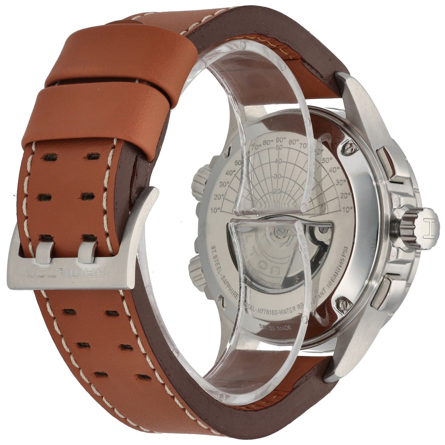 Hamilton Khaki Aviation X-Wind H77616533 44mm Stainless Steel Watch