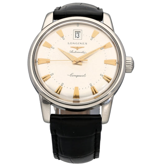 Longines Conquest Heritage 35mm Stainless Steel Watch
