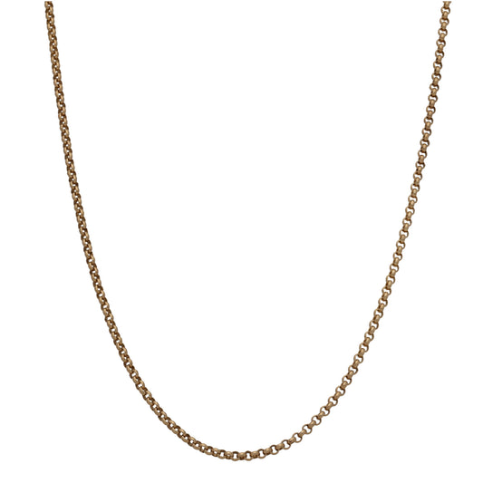 9ct Gold Belcher Chain 32"