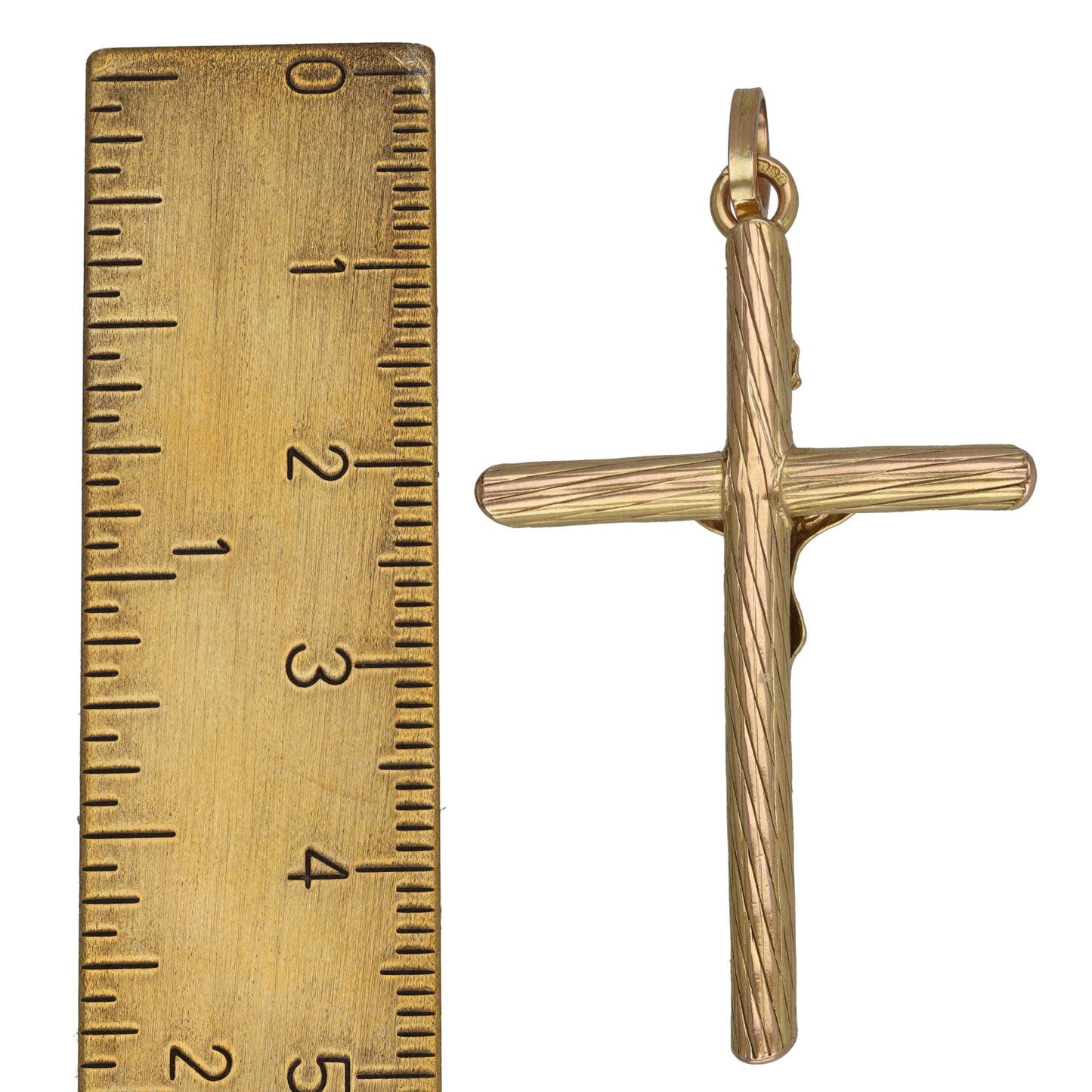 9ct Gold Crucifix Pendant