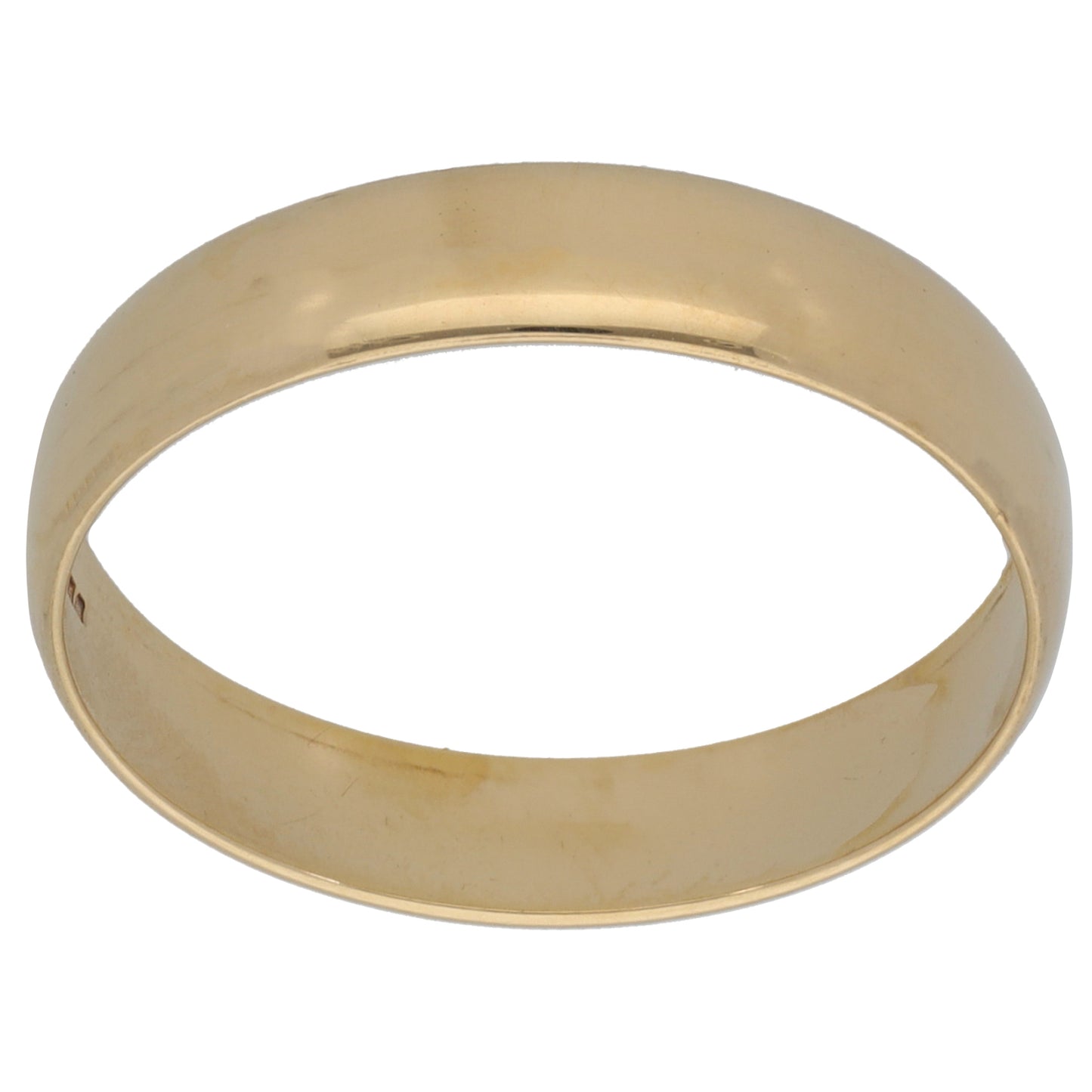 9ct Gold Plain Wedding Ring Size V