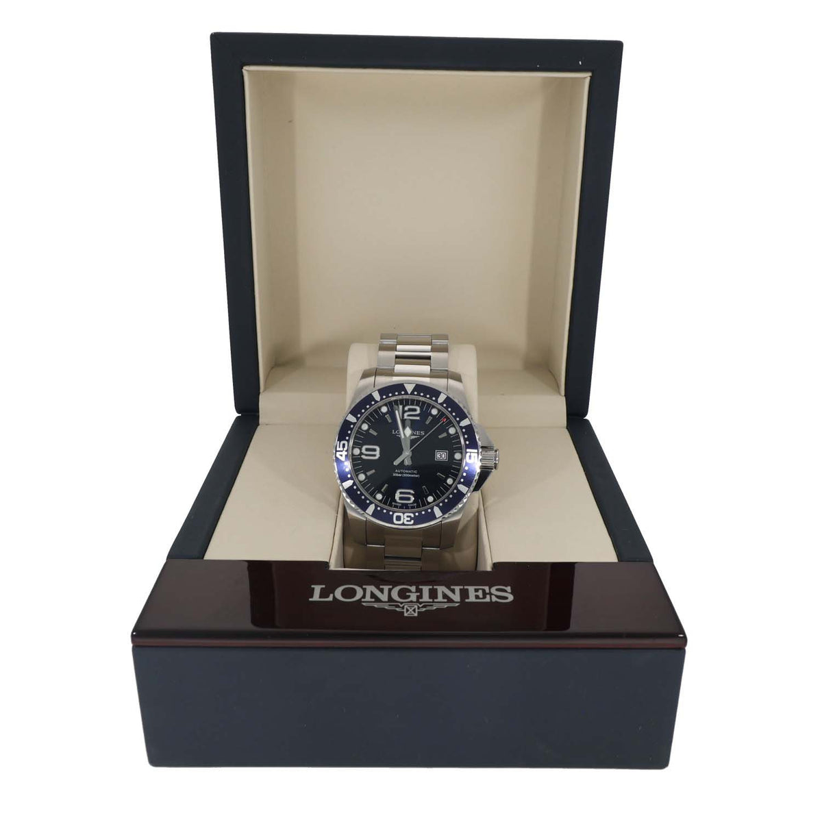 Longines Hydro Conquest L3.841.4 44mm Stainless Steel Watch