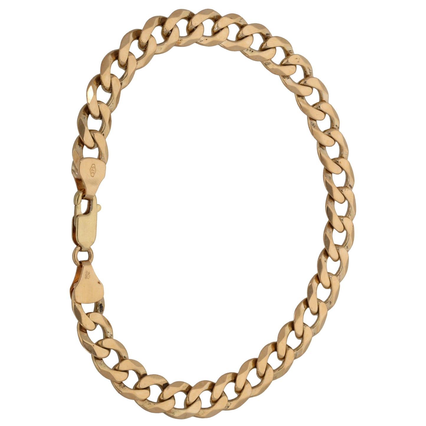 9ct Gold Curb Bracelet
