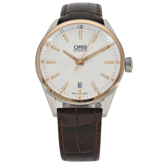 Oris Artix Date 7713 39mm Stainless Steel Watch