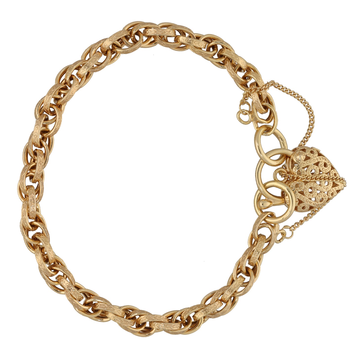 9ct Gold Charm Bracelet