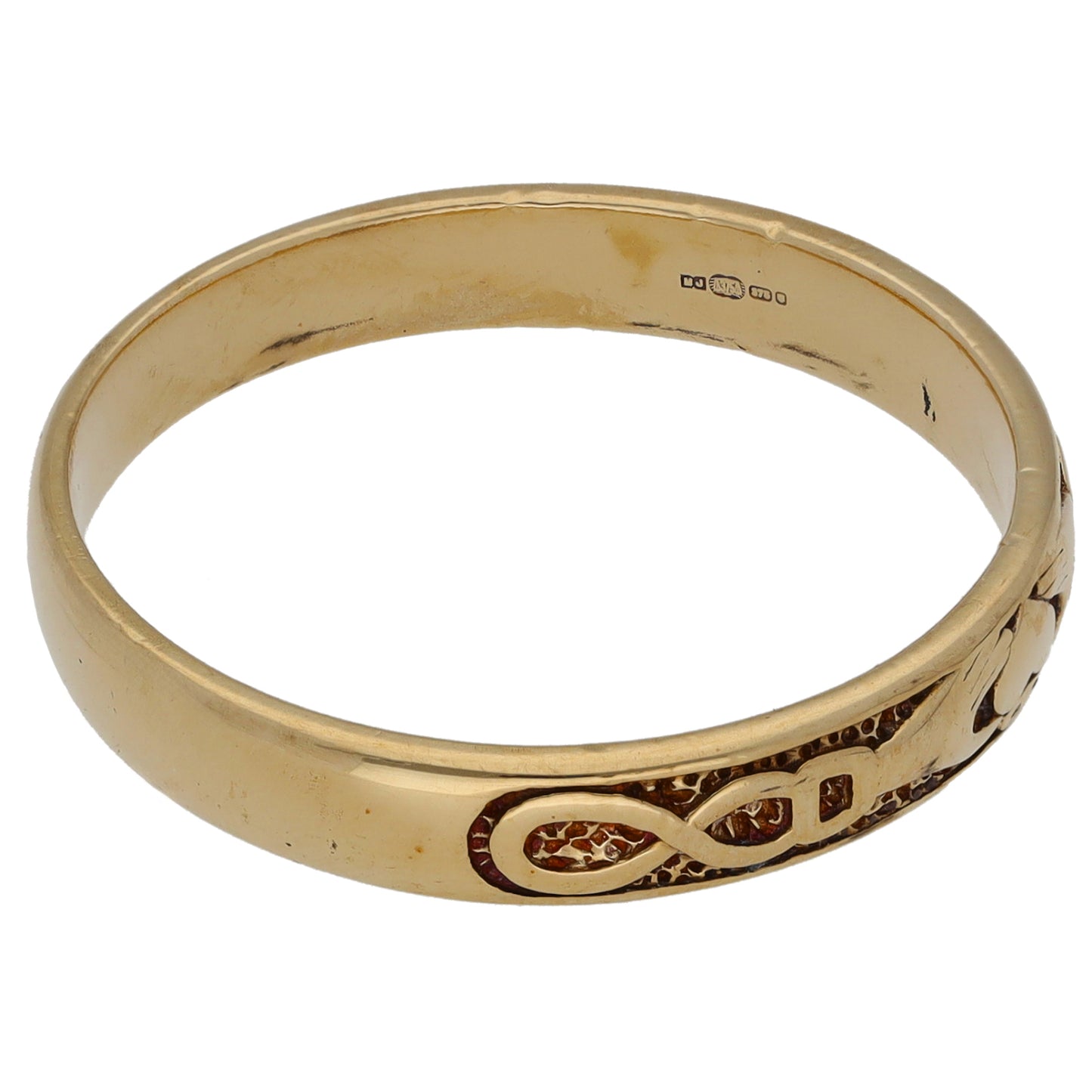 9ct Gold Alternative Ring Size W