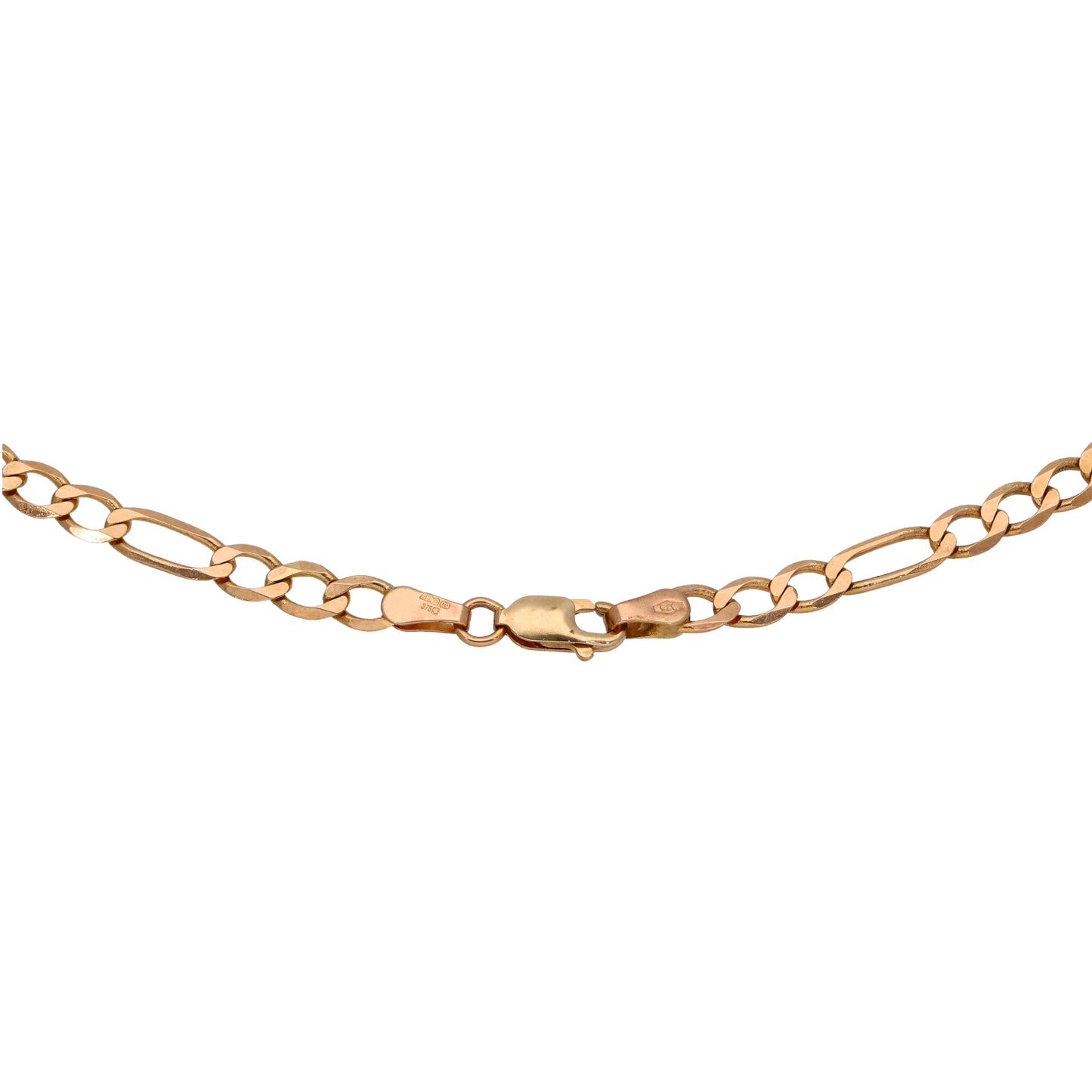 9ct Gold Figaro Chain 24"