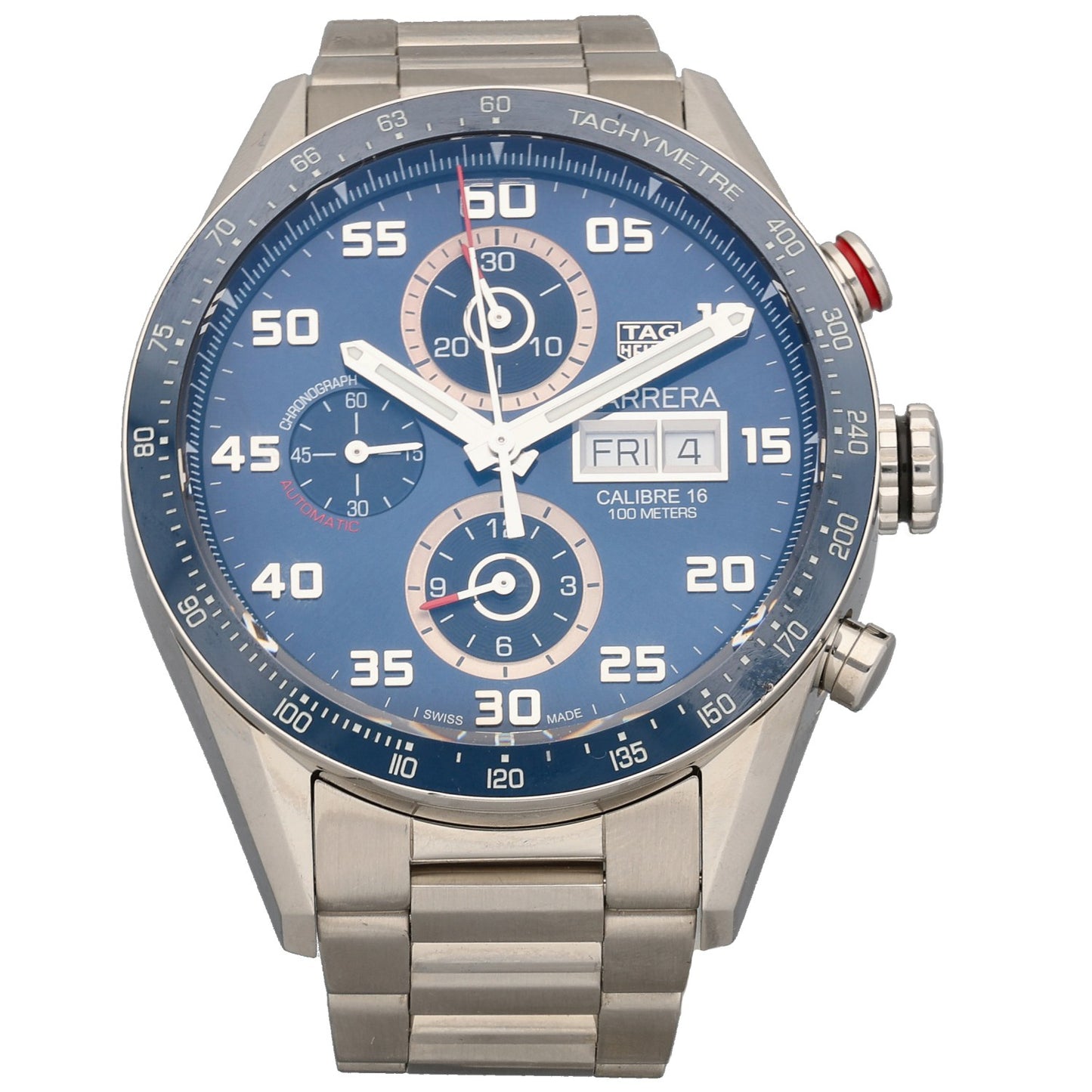 Tag Heuer Carrera CV2A1V 43mm Stainless Steel Watch