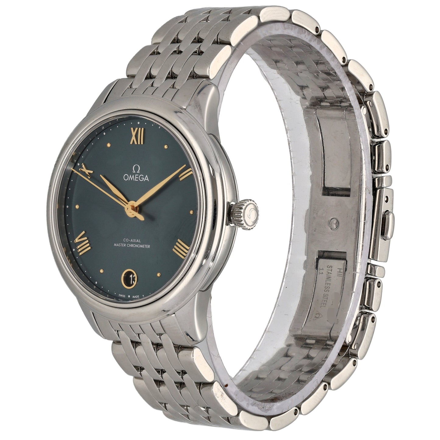 Omega De Ville Prestige 434.10.34.20.10.001 34mm Stainless Steel Watch