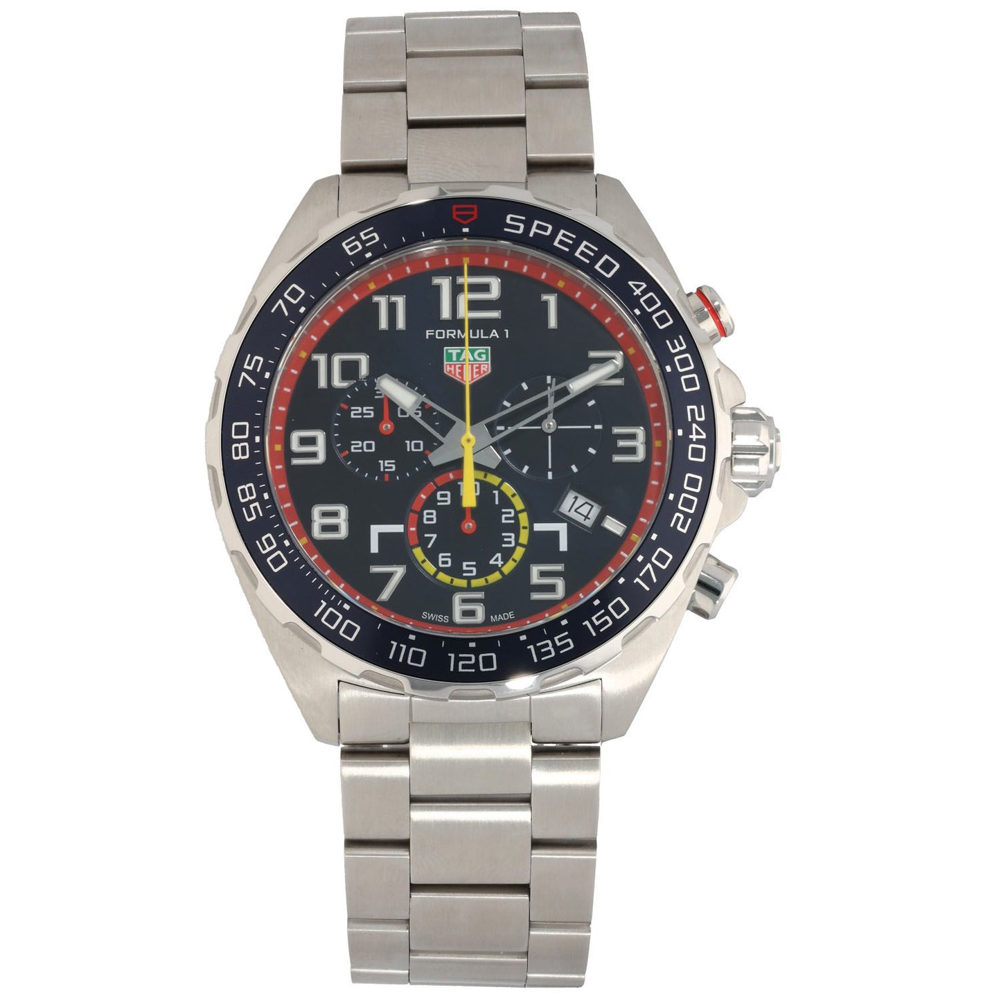 Tag Heuer Formula 1 Red Bull Racing CAZ101AL 43mm Stainless Steel Watch