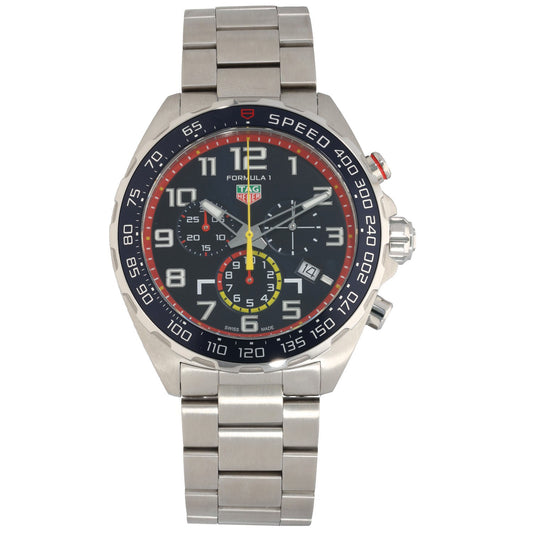 Tag Heuer Formula 1 Red Bull Racing CAZ101AL 43mm Stainless Steel Watch