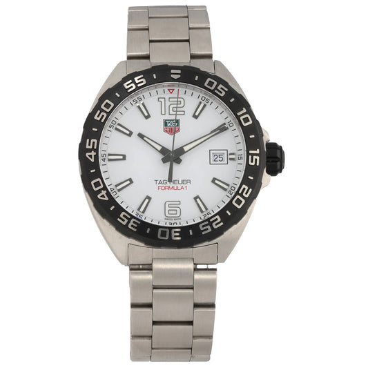 Tag Heuer Formula 1 WAZ1111 41mm Stainless Steel Watch