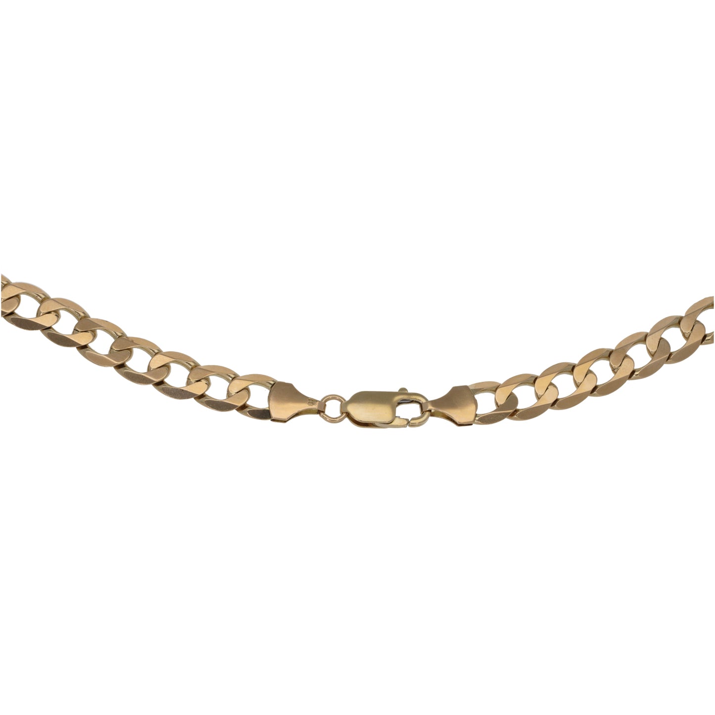 9ct Gold Curb Chain 20"