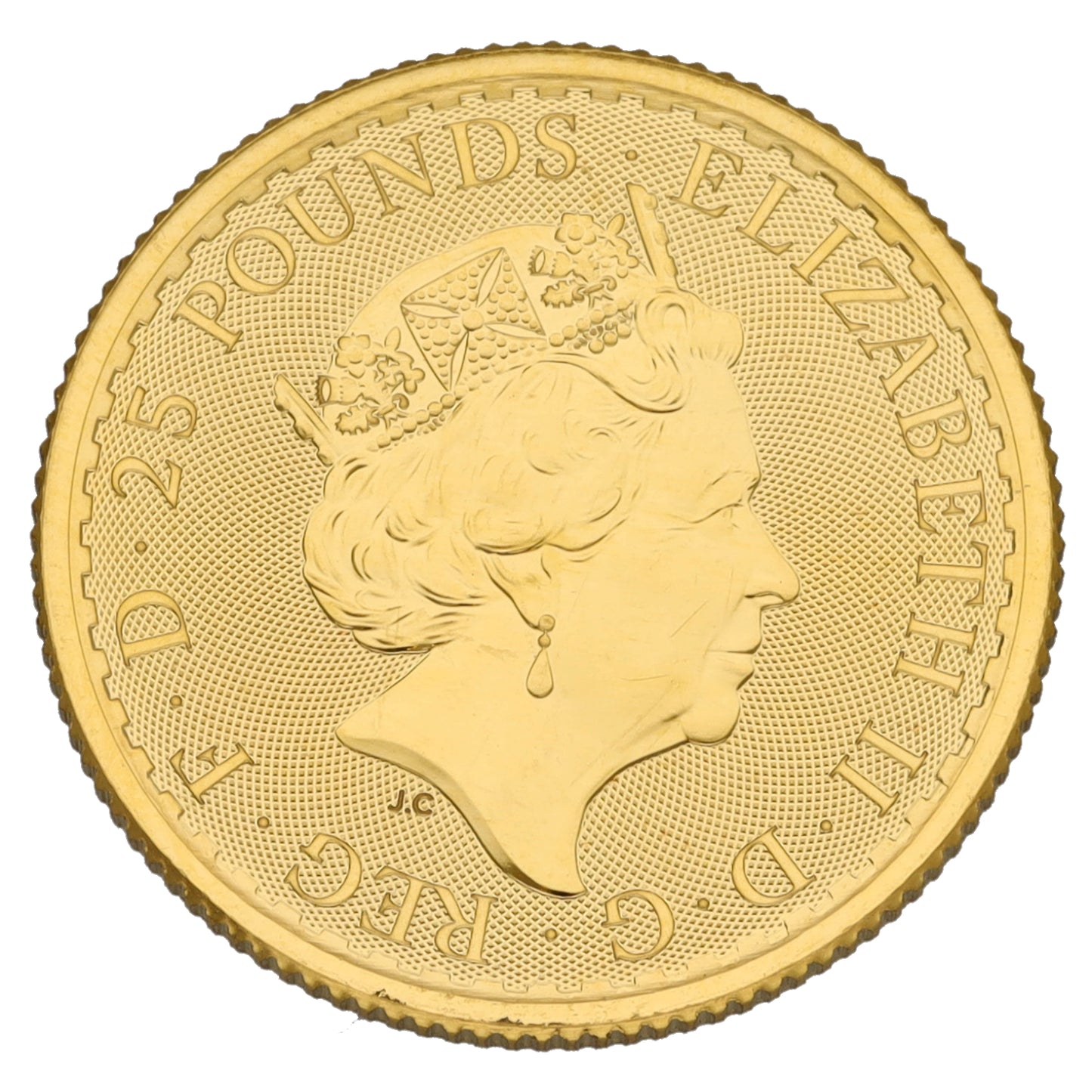 24ct Gold Queen Elizabeth II 1/4 OZ Britannia Coin 2022