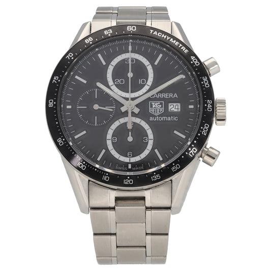 Tag Heuer Carrera CV2010 41mm Stainless Steel Watch