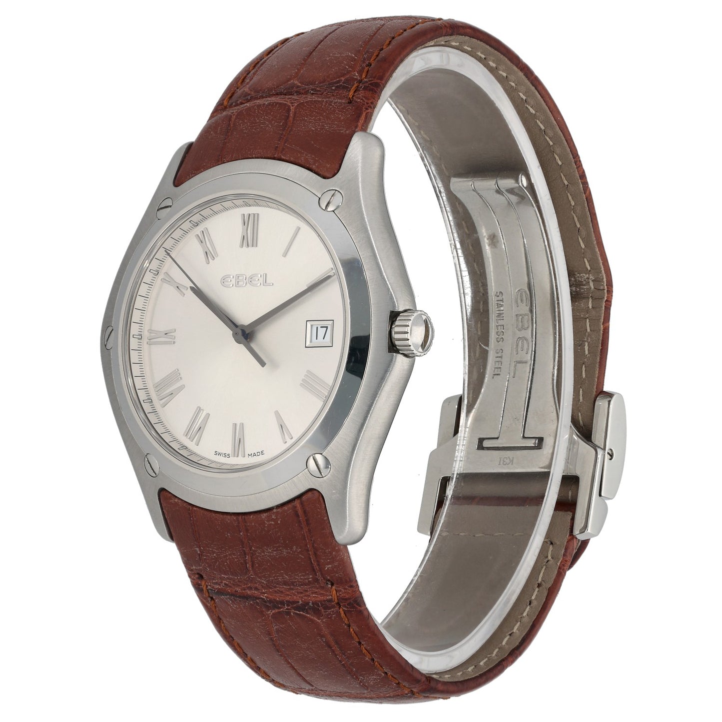 Ebel Classic 40mm Stainless Steel Watch