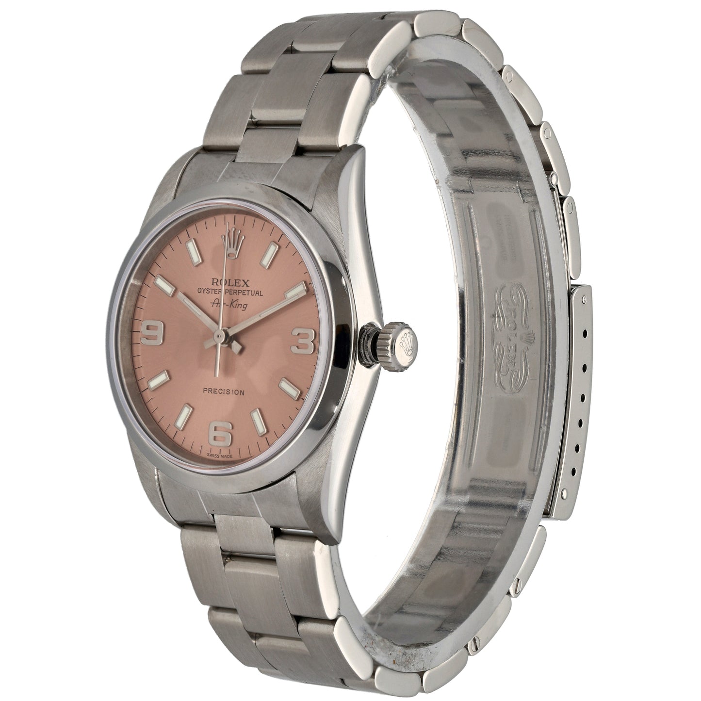 Rolex Air King 14000M 34mm Stainless Steel Watch