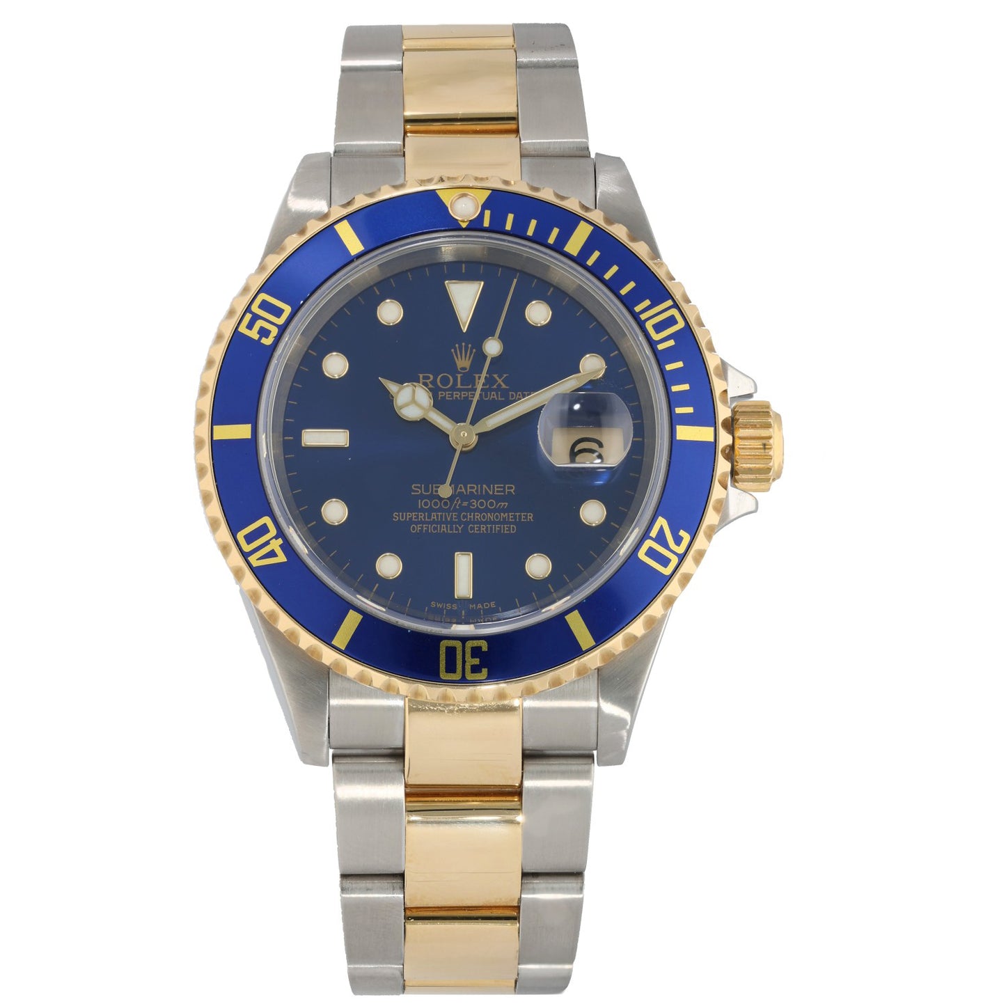 Rolex Submariner 16613 40mm Bi-Colour Watch
