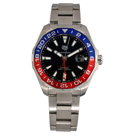 Tag Heuer Aquaracer WAY201F-0 43mm Stainless Steel Watch