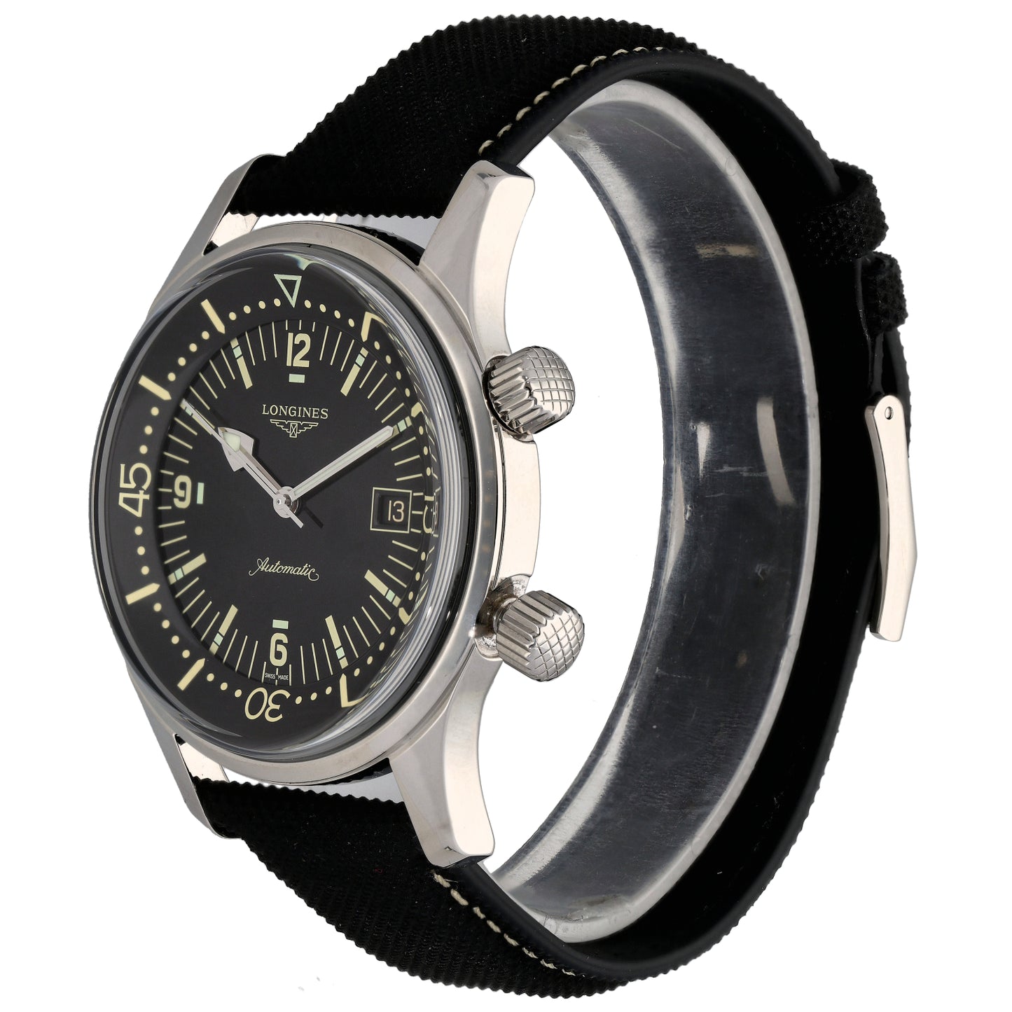 Longines Legend Diver L3.774.4 42mm Stainless Steel Watch