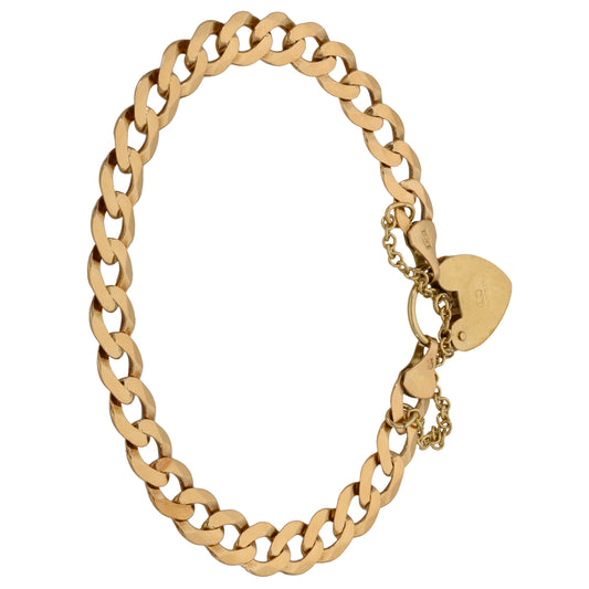 9ct Gold Curb Bracelet