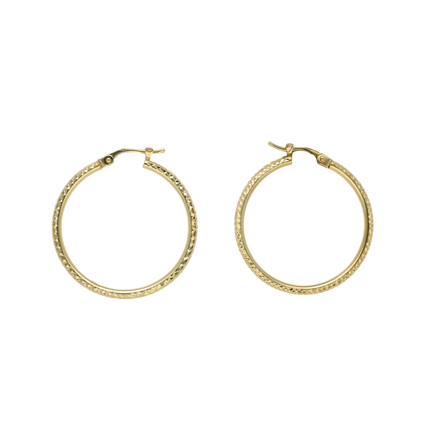 9ct Gold Hoop Earrings
