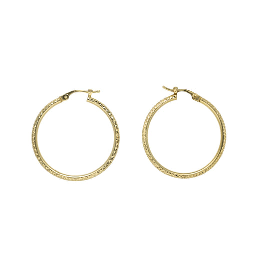 9ct Gold Hoop Earrings