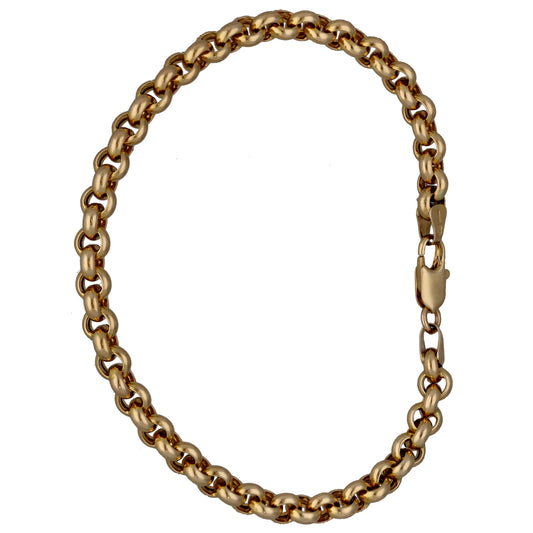 9ct Gold Belcher Bracelet