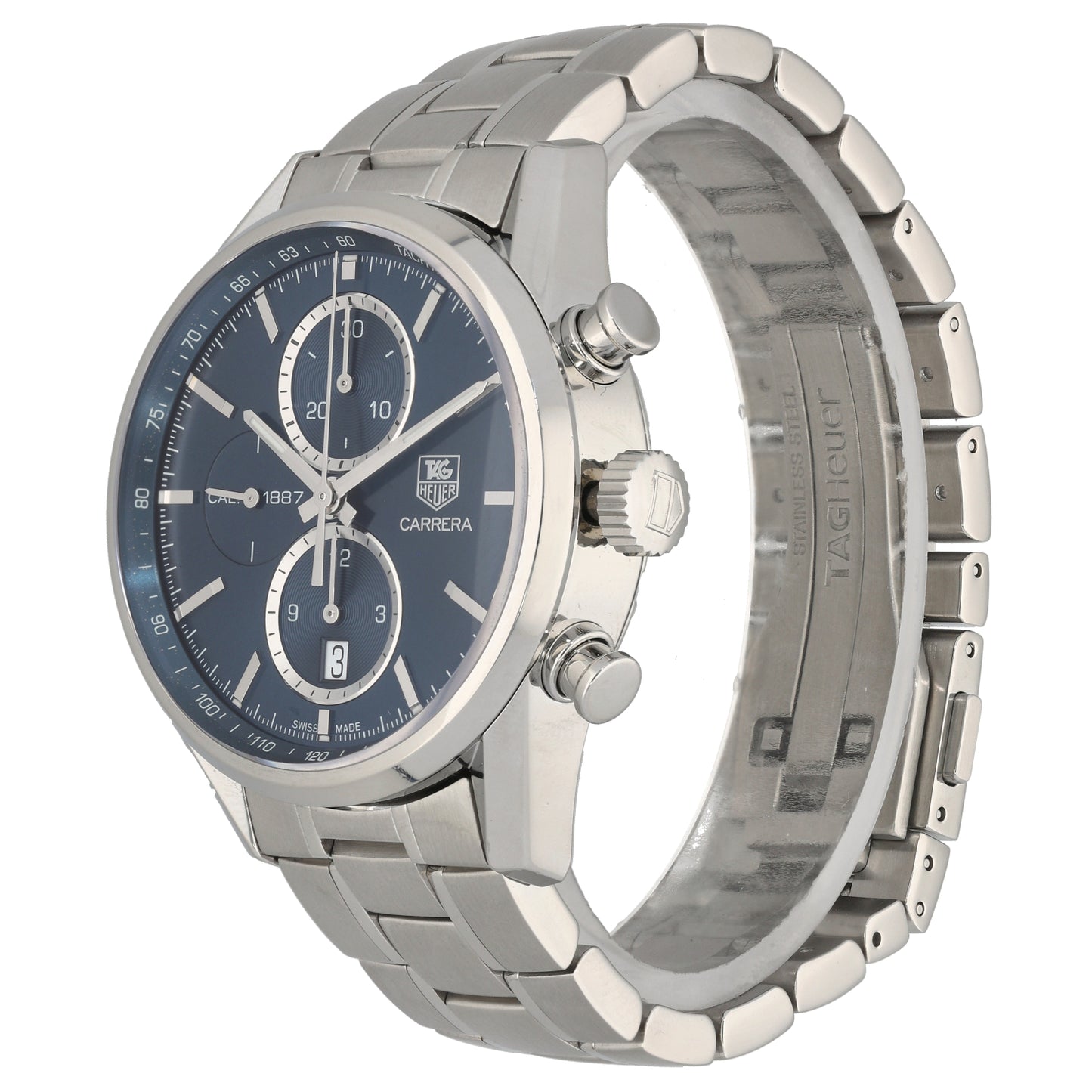 Tag Heuer Carrera CAR2115-0 40mm Stainless Steel Watch