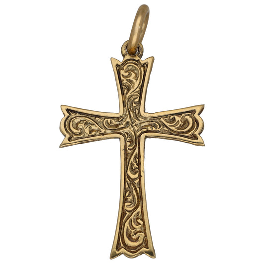 9ct Gold Cross Pendant