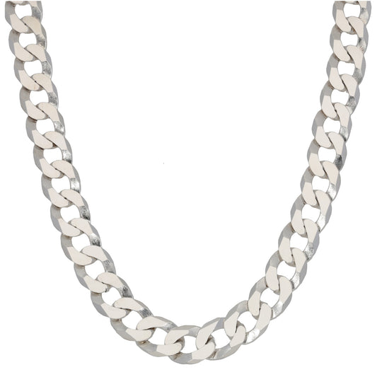 Sterling Silver Curb Chain 24"