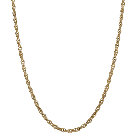 9ct Gold Rope Chain 18"