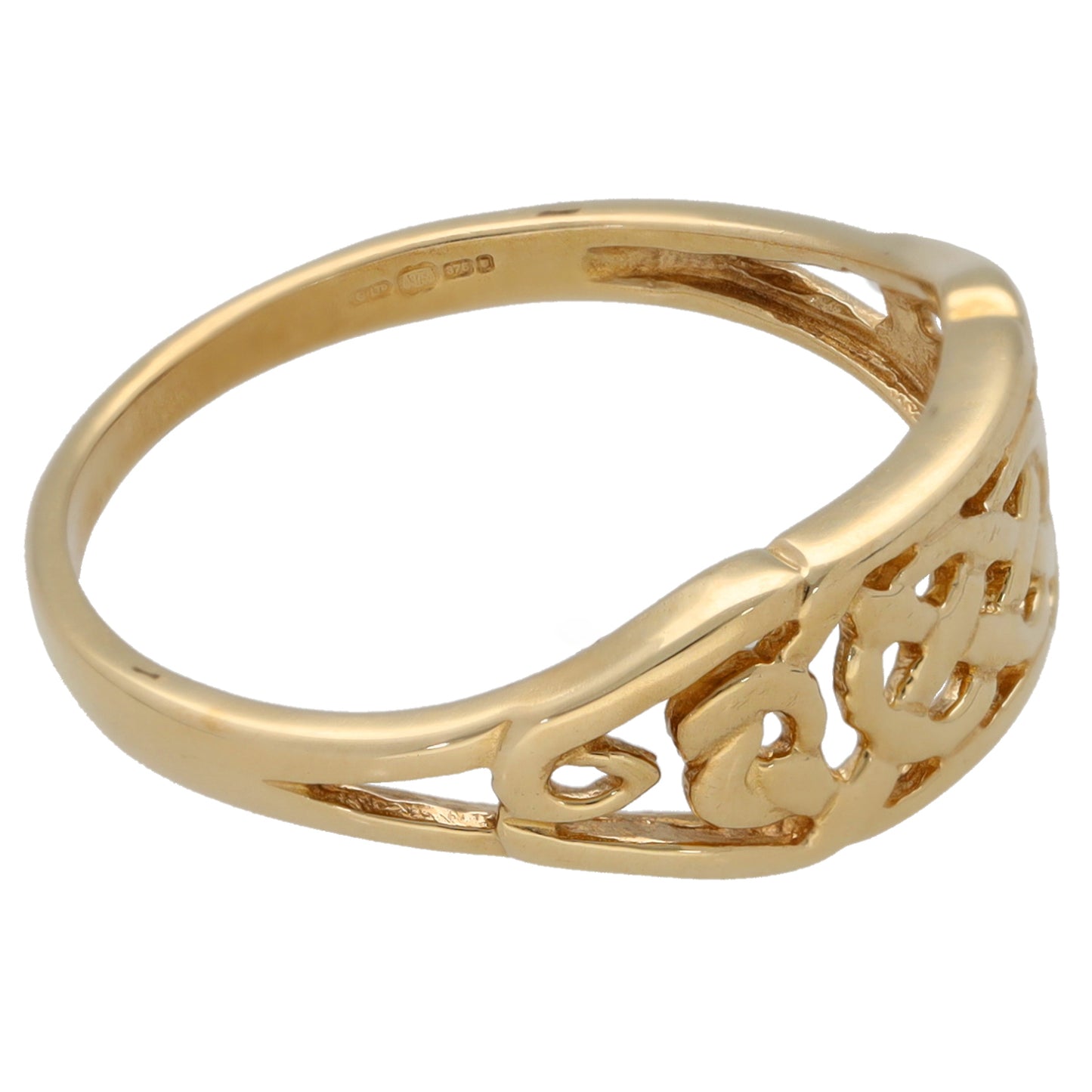 9ct Gold Alternative Ring Size M