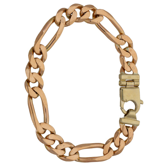 9ct Gold Figaro Bracelet