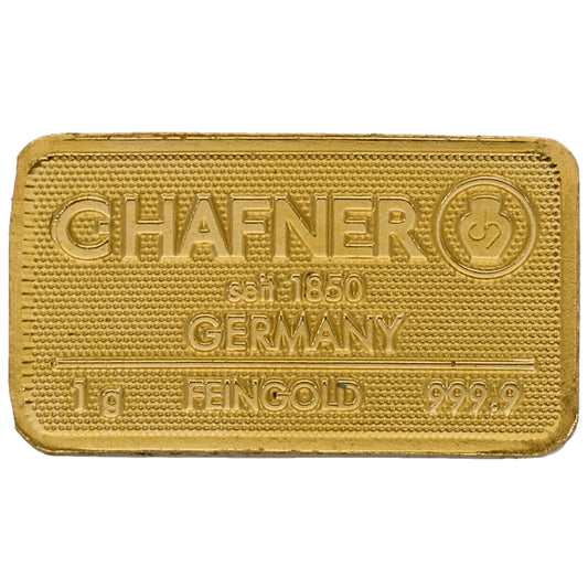 24ct 1g Gold Bar