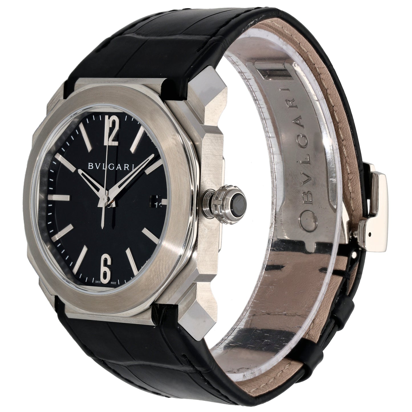 Bvlgari Octo BGO 38 S 38mm Stainless Steel Watch