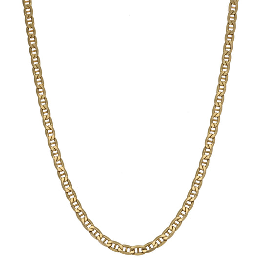 18ct Gold Anchor Chain 22"