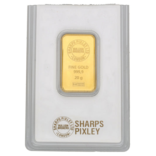 24ct 20g Gold Bar
