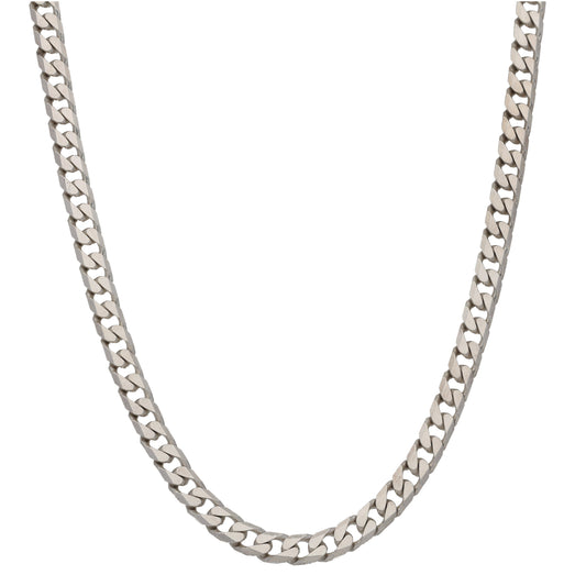 Sterling Silver Curb Chain 20"